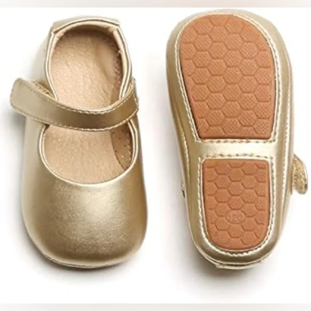 Felix & Flora Soft Sole Moccasins Baby Shoes size 19 / 3